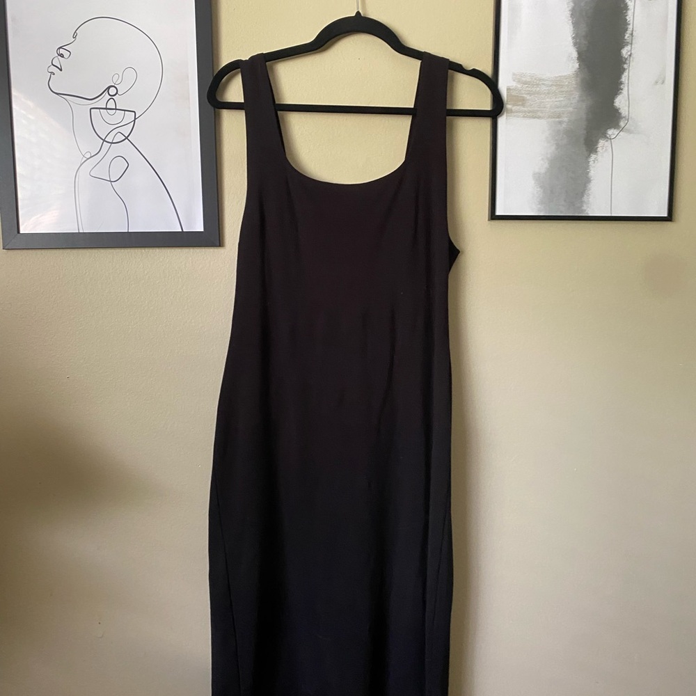 Black tank dress